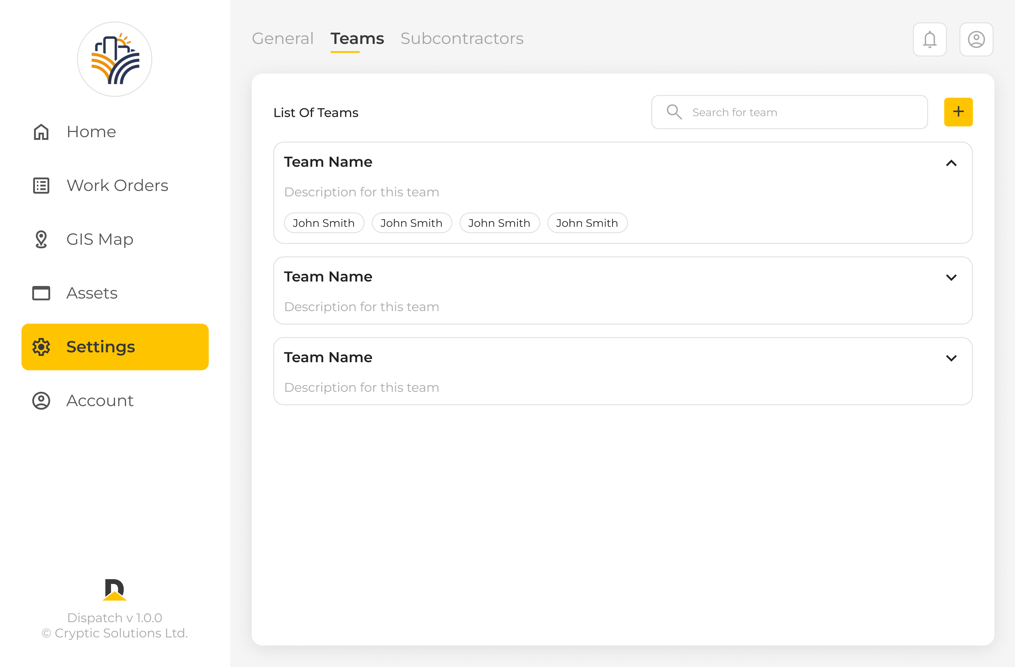 Crew working on a utility repair or inspection